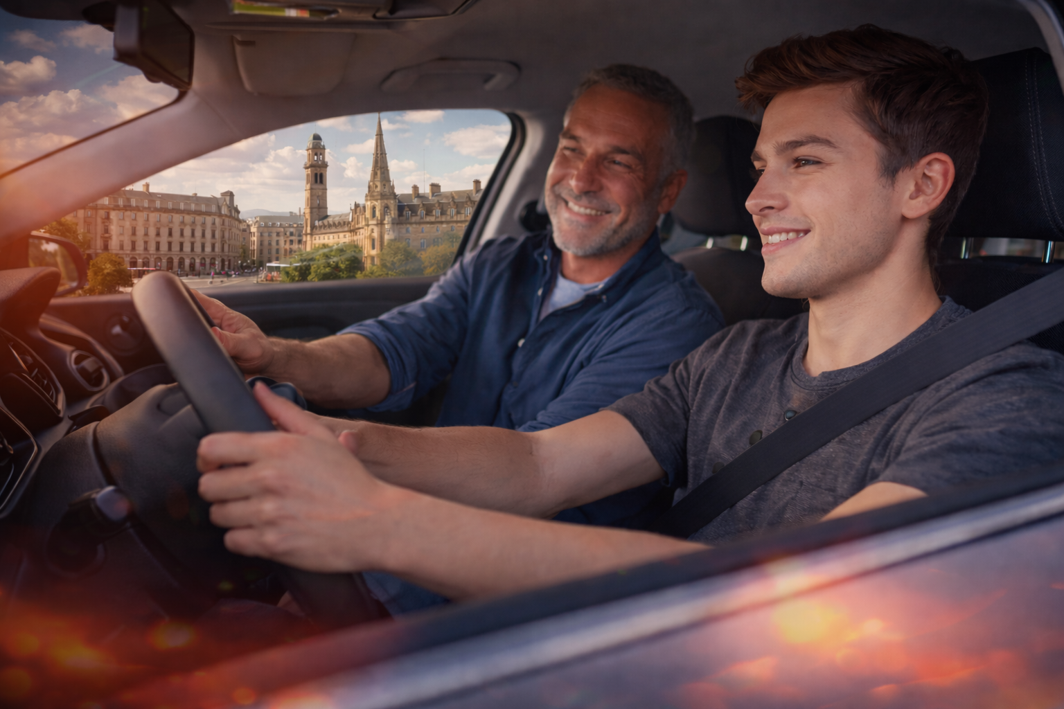 Intensive driving course in Bradford